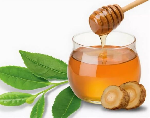 Ginseng con mel