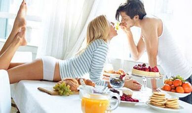 Comida para aumentar a potencia masculina